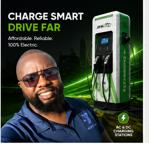 Charge smart, drive far — AC & DC charging stations